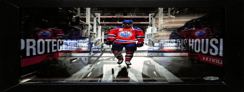 Connor McDavid Signed Edmonton Oilers Portrait Photo with Certification