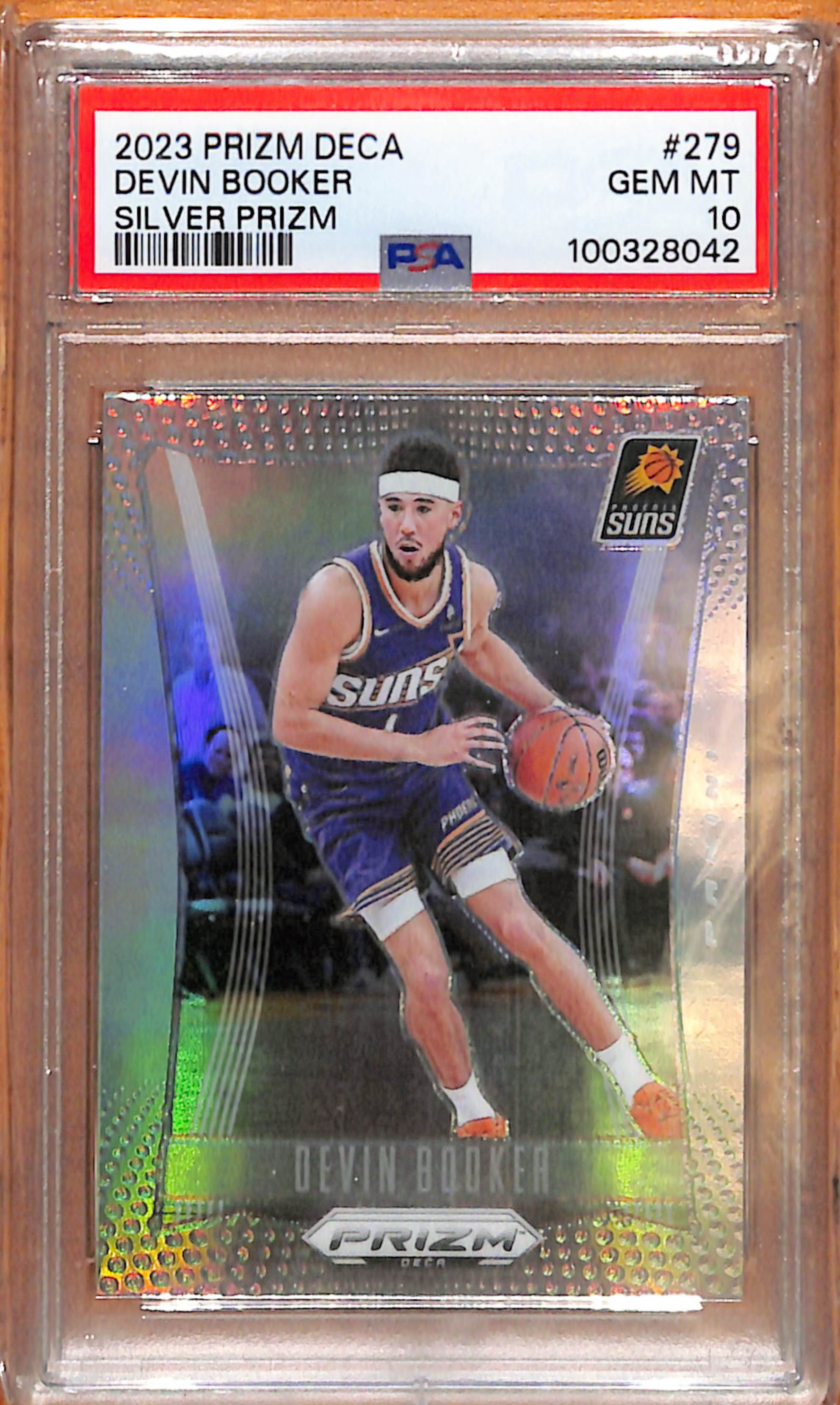 2023 Panini Prizm DECA Silver Devin Booker