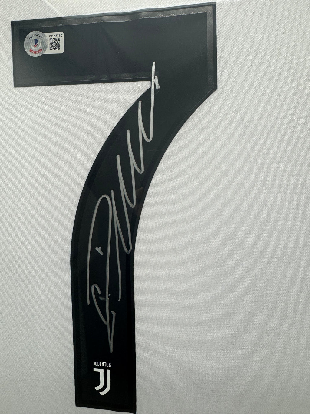 Cristiano Ronaldo Signed Authenticated LED Juventus Jersey