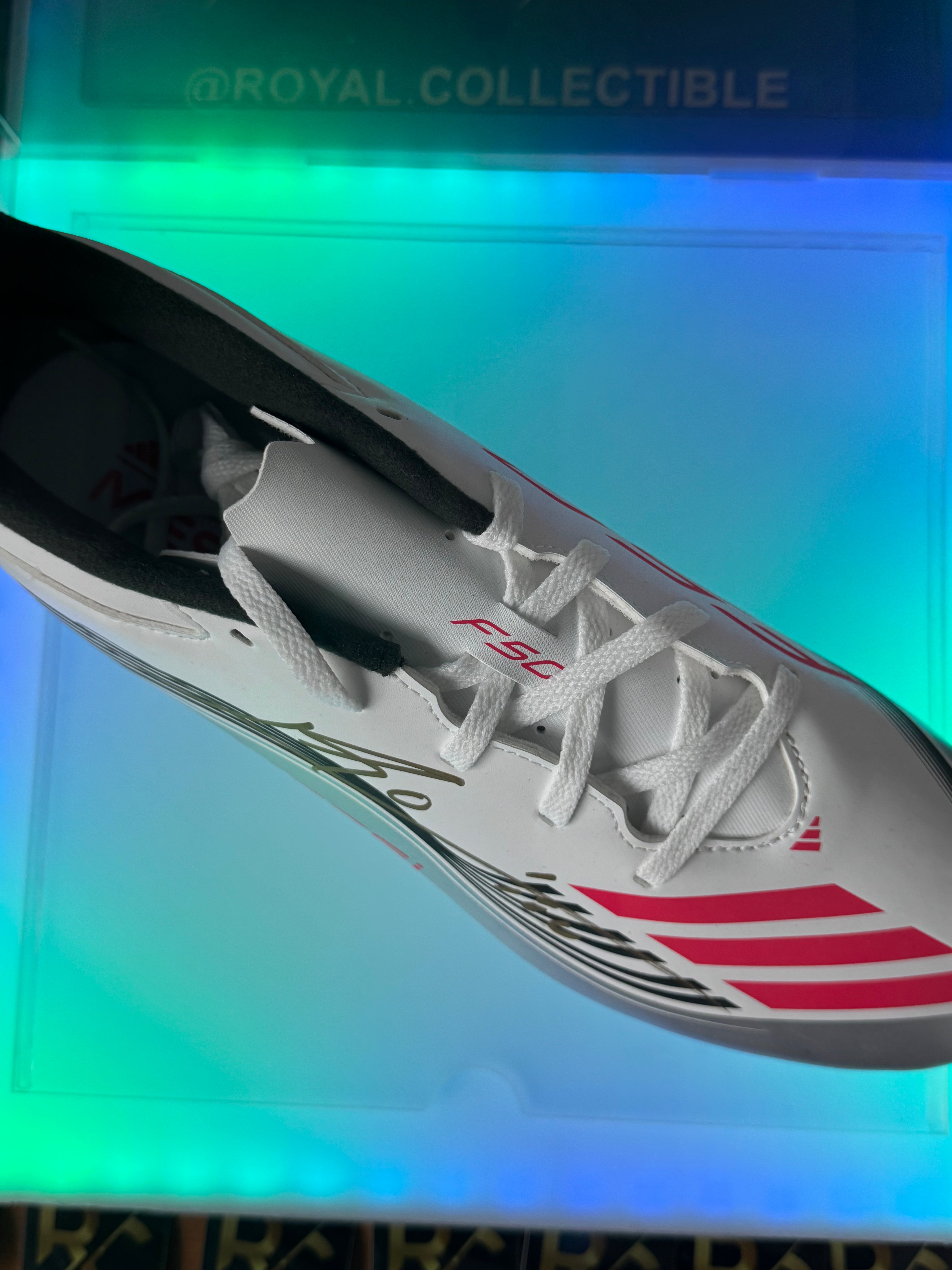 Lionel Messi Signed and Authenticated Soccer Cleats