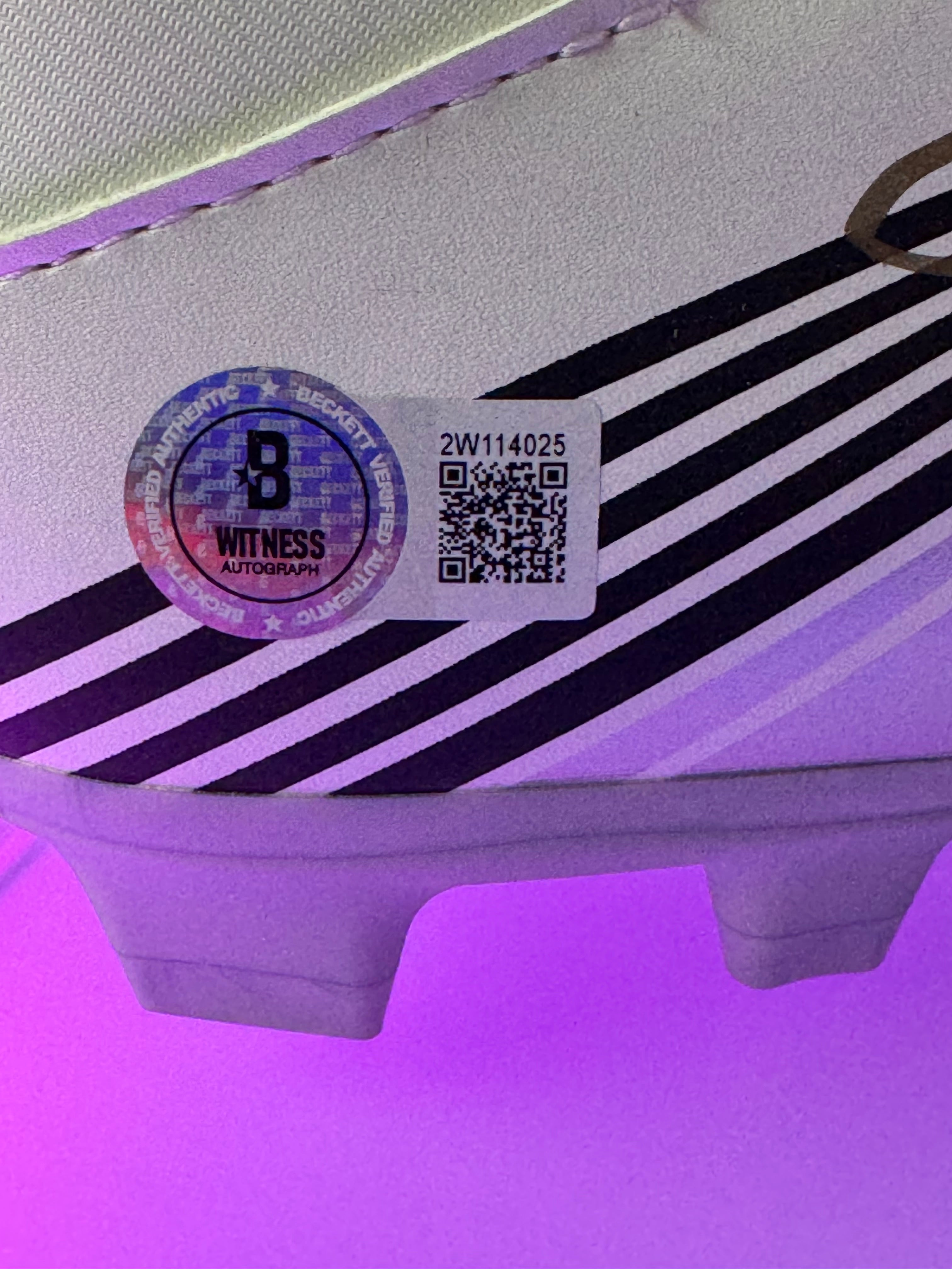 Lionel Messi Signed and Authenticated Soccer Cleats