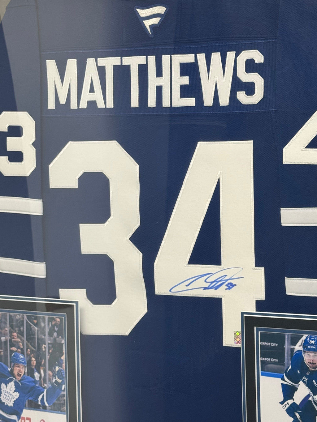Auston Matthews Signed Toronto Maple Leaf's Jersey MLSE Authenticated
