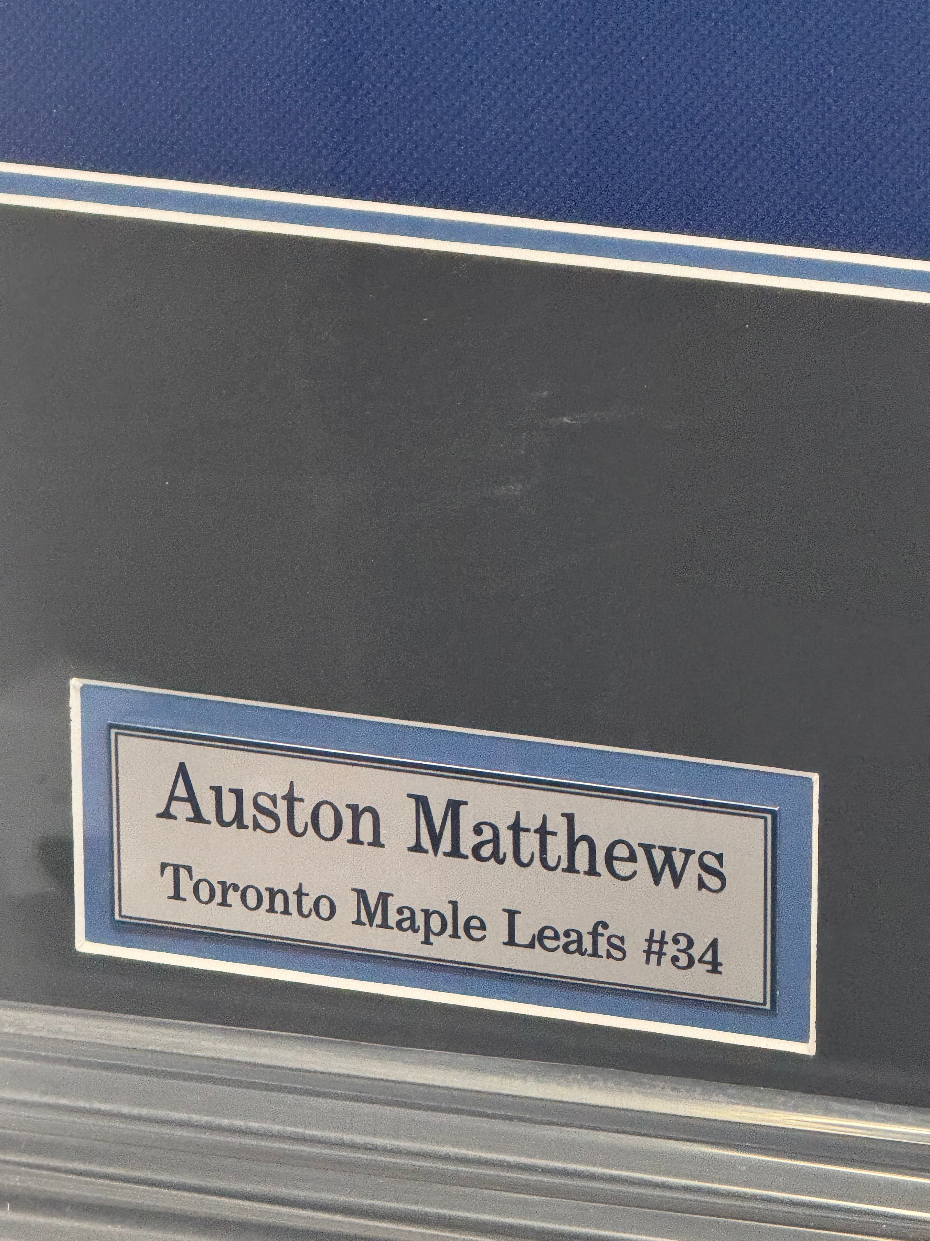 Auston Matthews Signed Toronto Maple Leaf's Jersey MLSE Authenticated