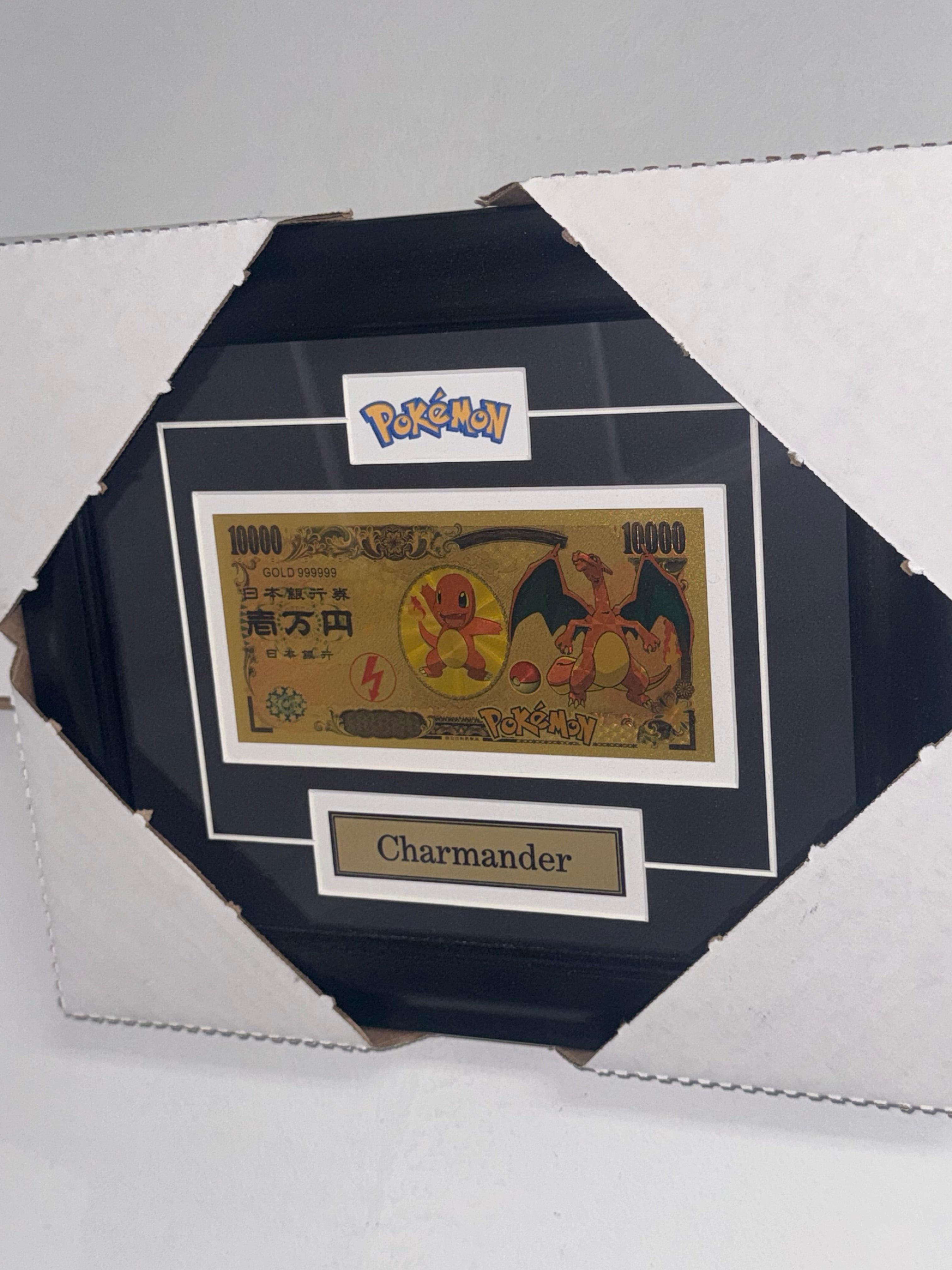 Pokémon Charmander Custom Gold Note