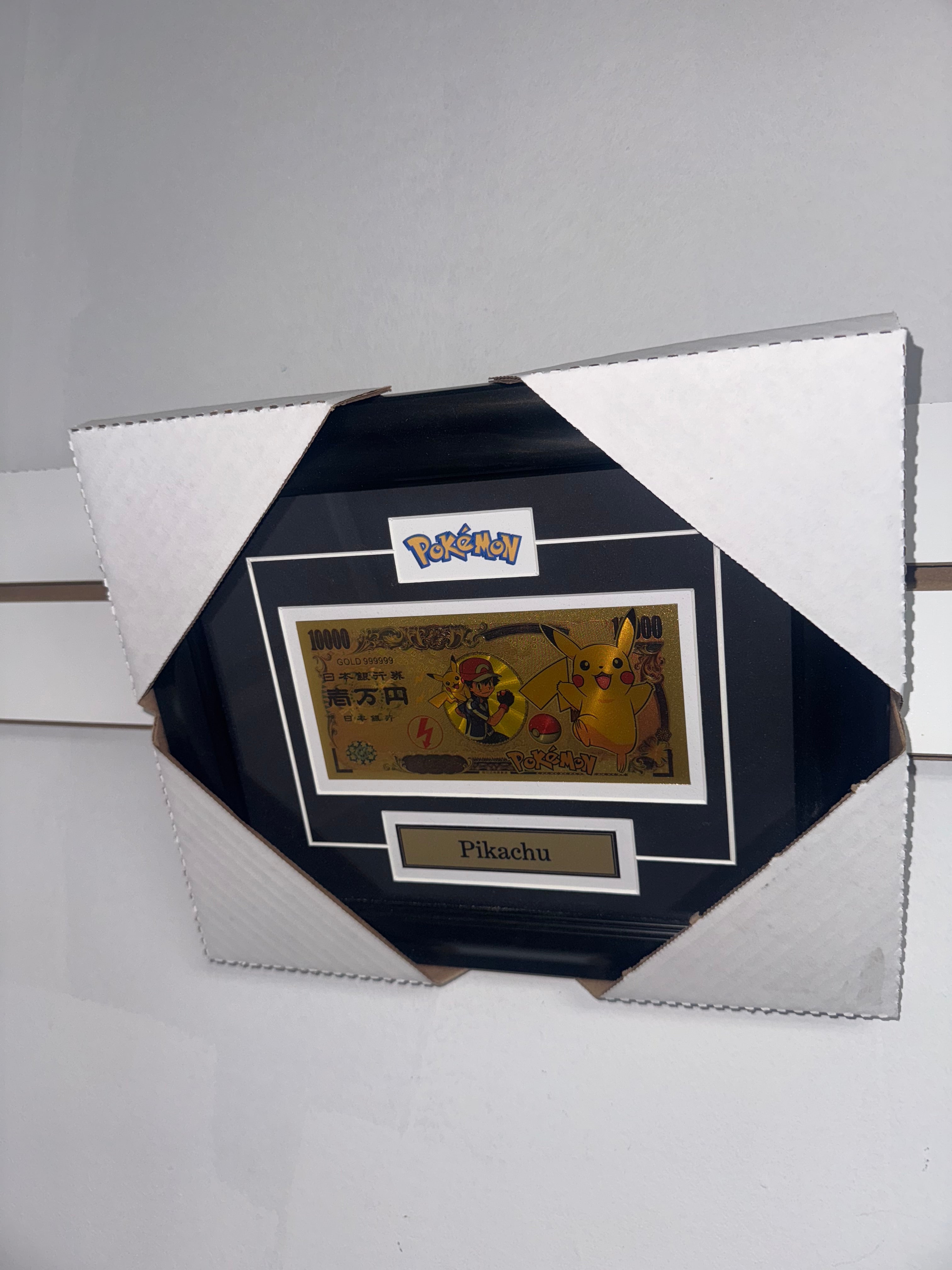 Pokémon Pikachu Custom Gold Note