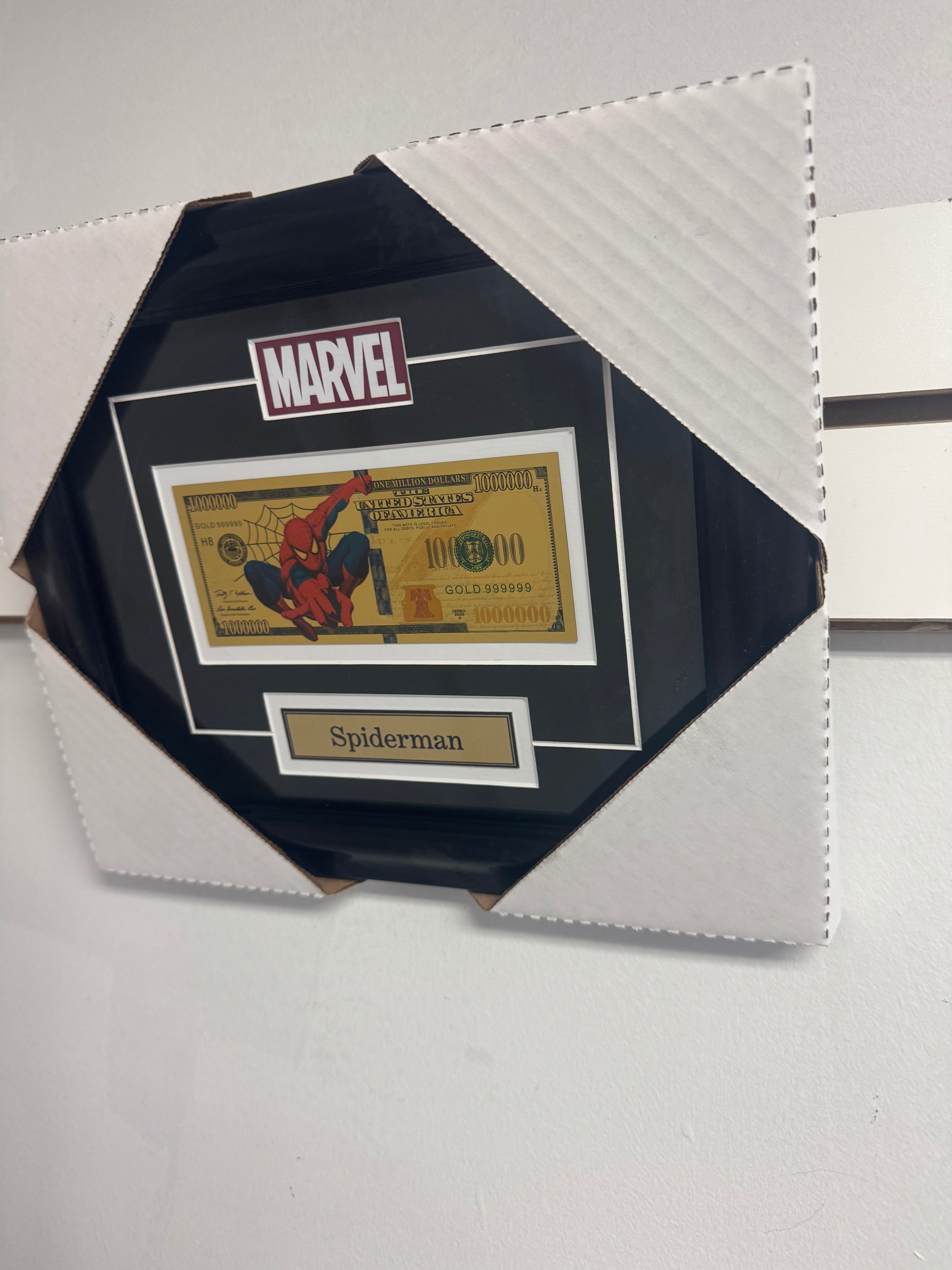 The Amazing Spiderman Custom Gold Note
