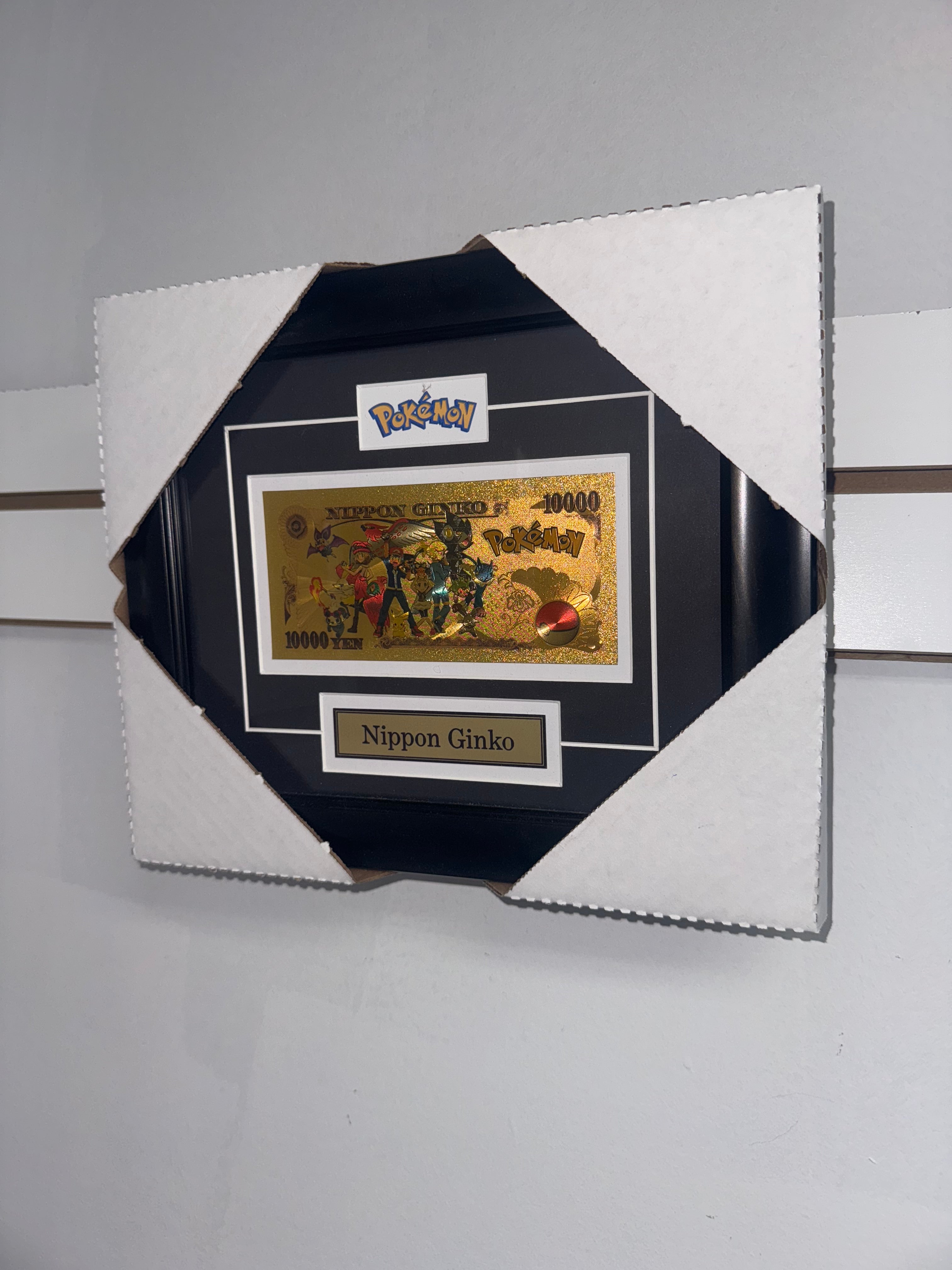 Nippon Ginko Pokémon Custom Gold Note