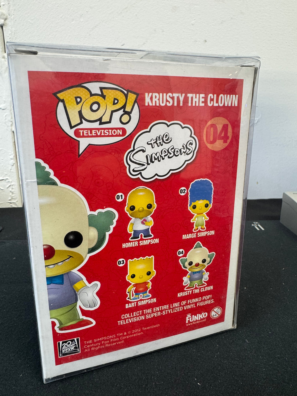 Krusty The Clown Vinyl Pop Figure