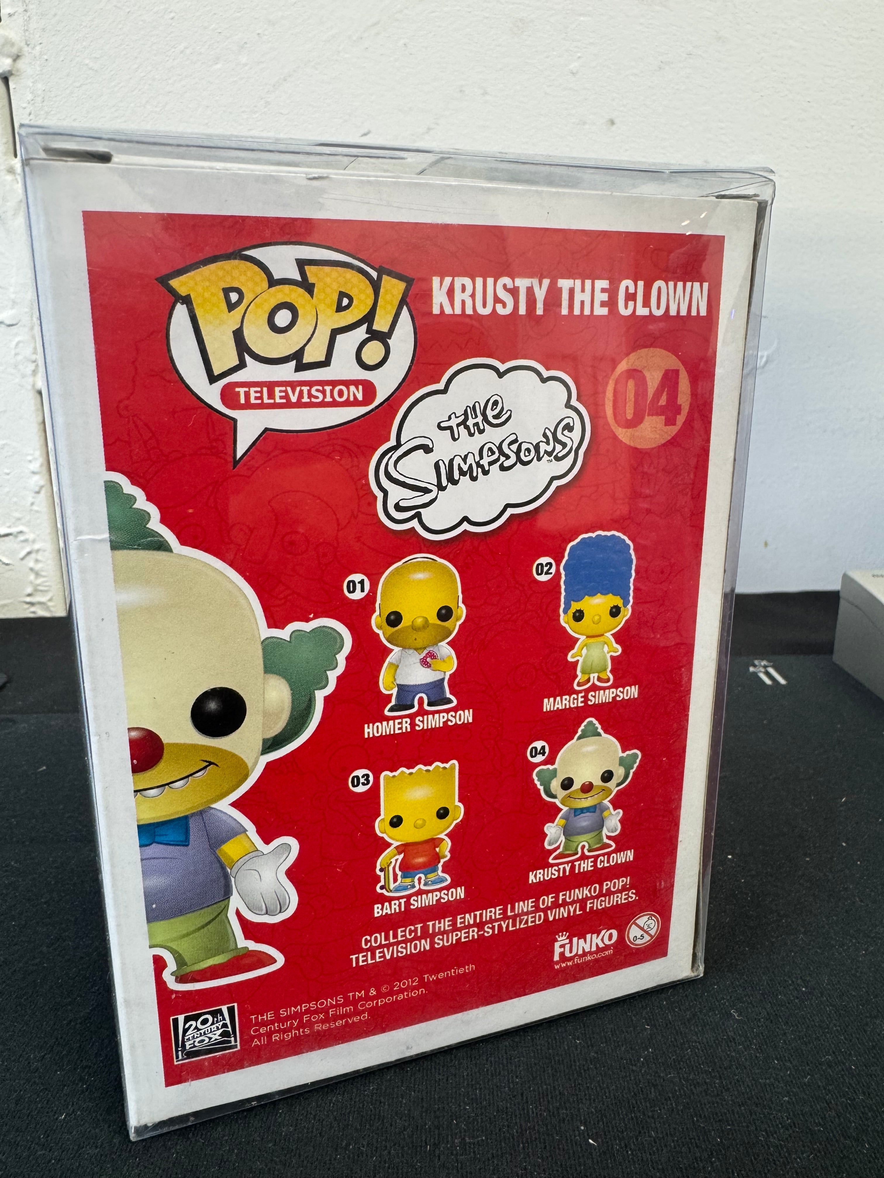 Krusty The Clown Vinyl Pop Figure