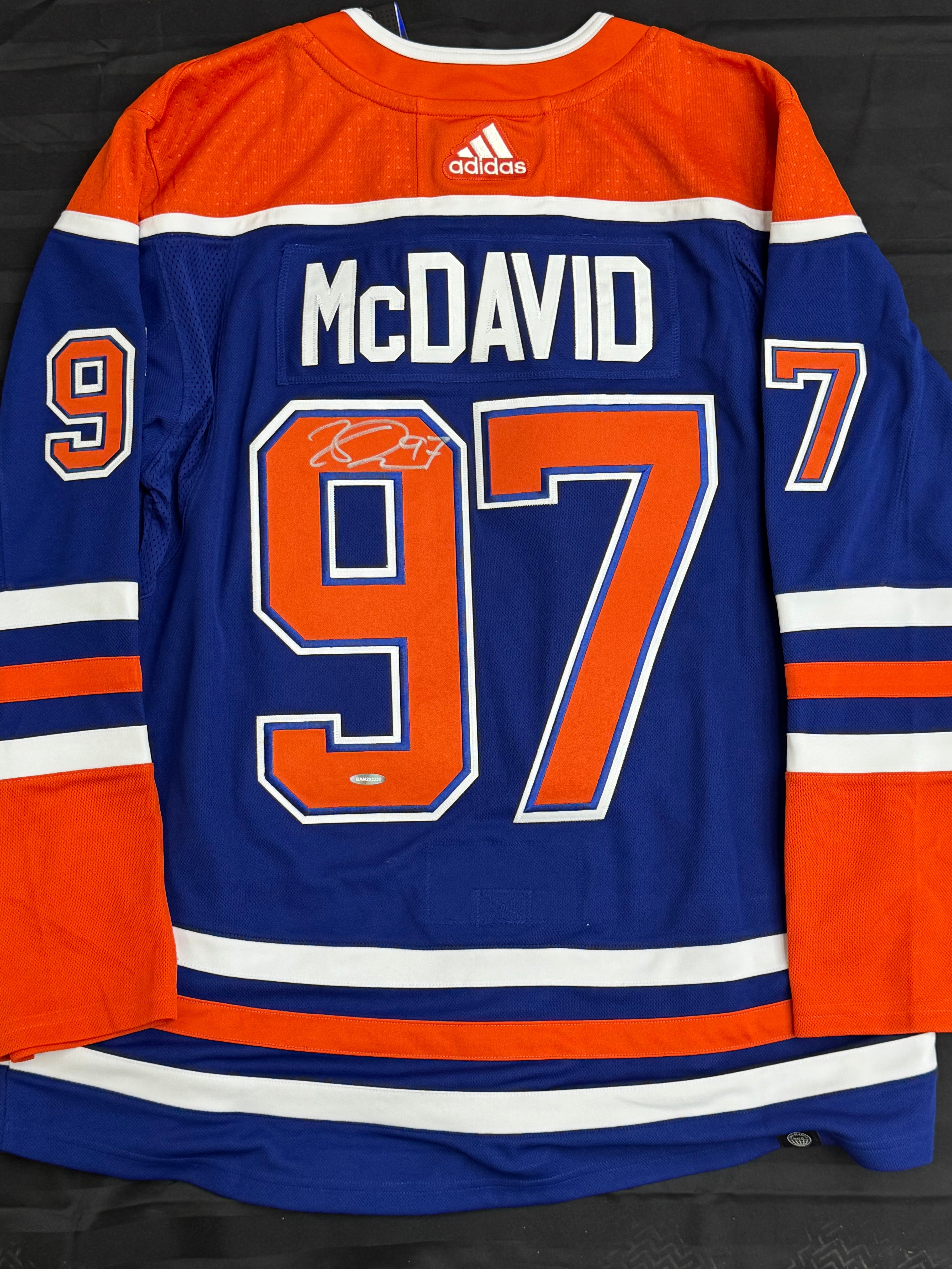 Connor McDavid Signed and Authenticated Jersey