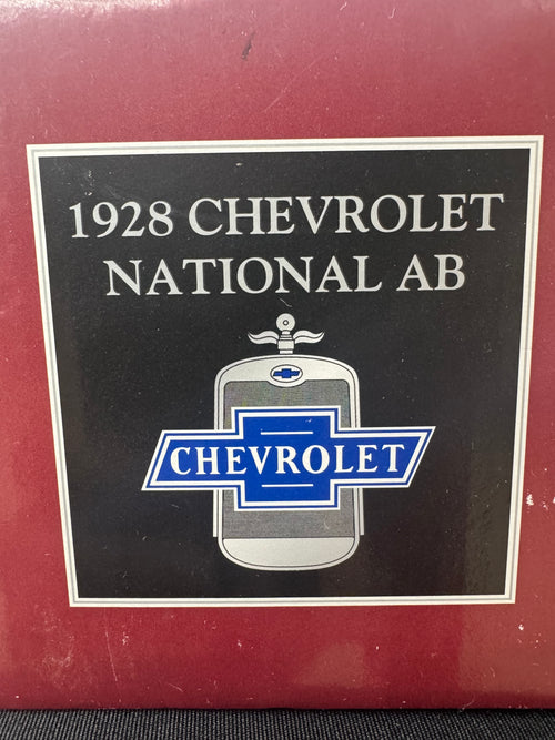 1928 Chevrolet National Limited Edition Die Cast Metal Collector Bank
