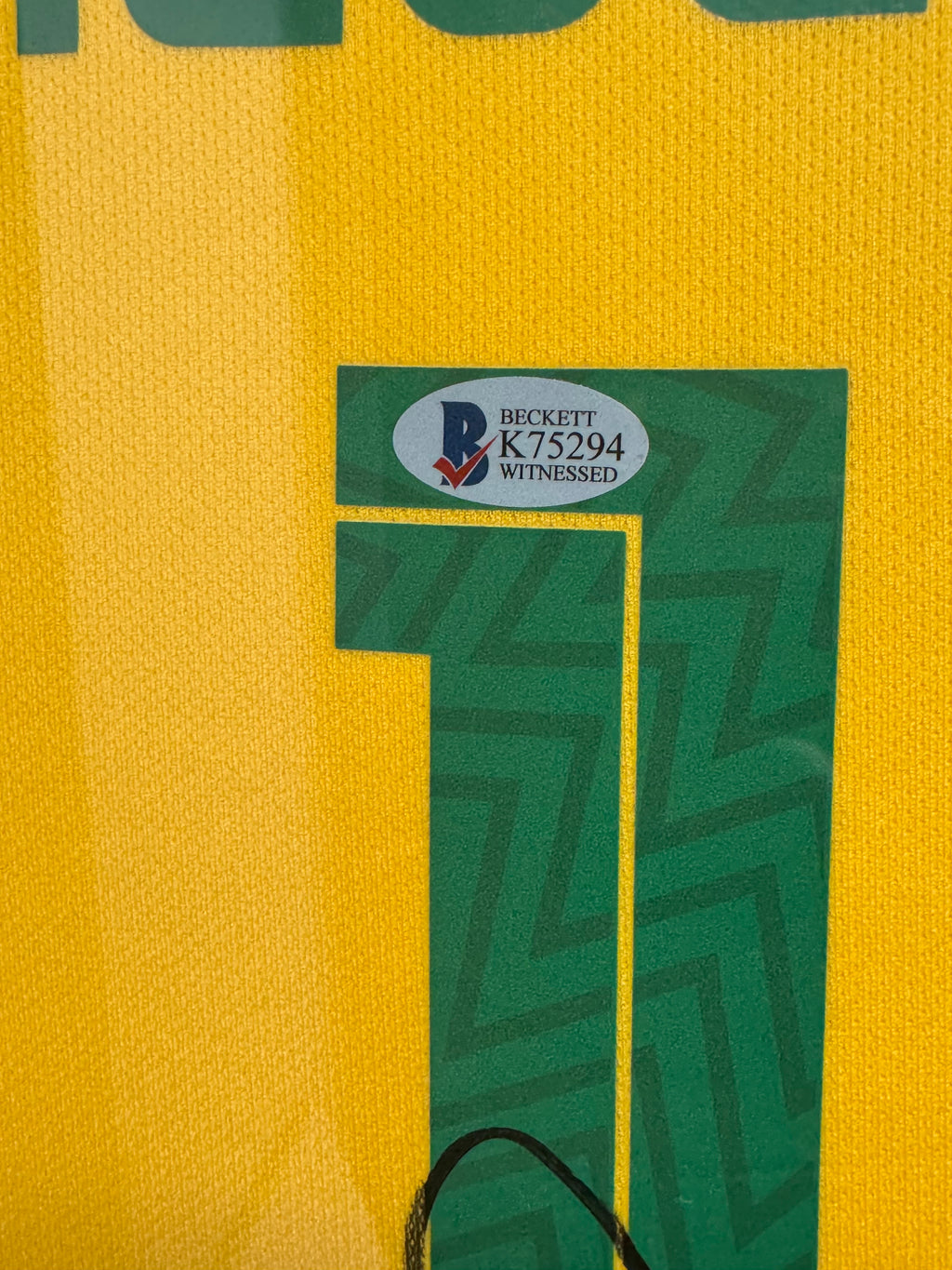 Phillipe Coutinho Signed and Authenticated Jersey with LED Option