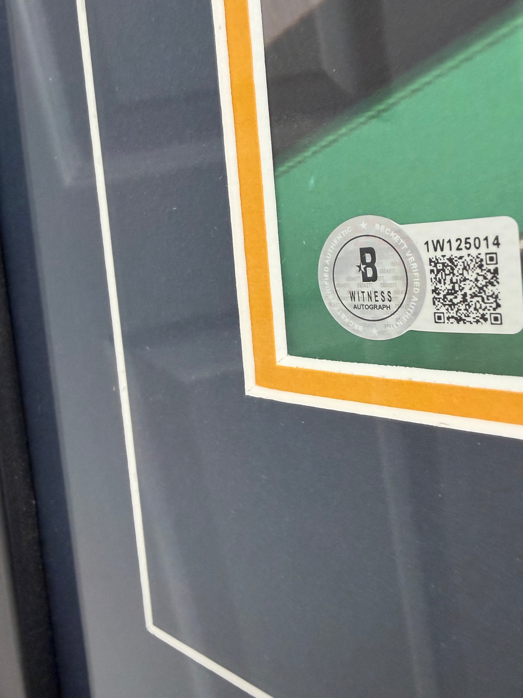 Stephen Curry Portrait, Framed and Signed